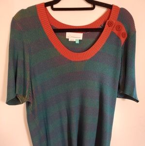 Anthropologie ribbed shirt